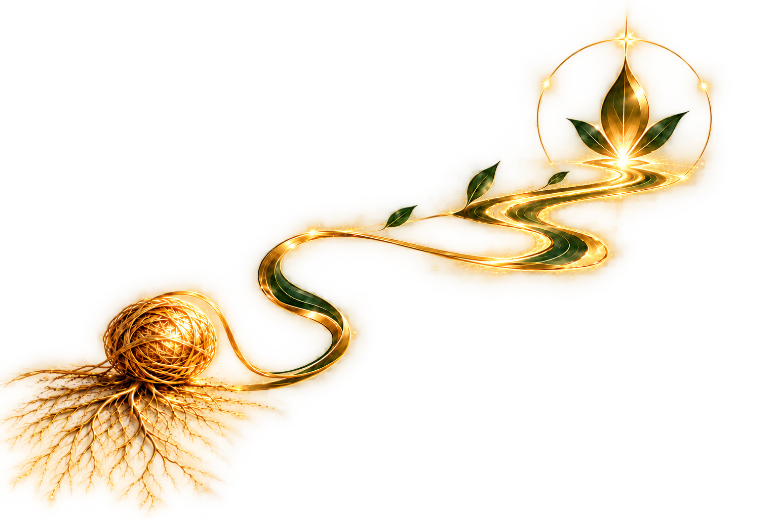 La pelote, le chemin et le lotus